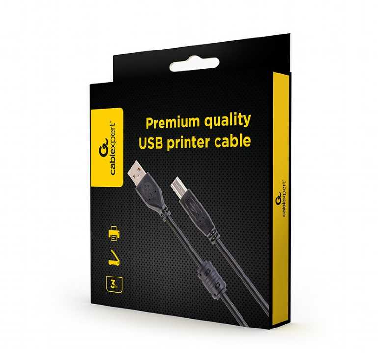 Cablexpert | CCFB-USB2-AMBM-3M | USB 2.0 spausdintuvas cable