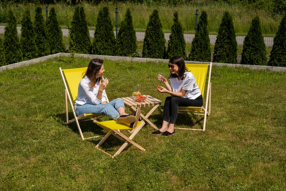 Spec Wood Medinis gultas paplūdimiui ir sodui, gamintojo kokybė