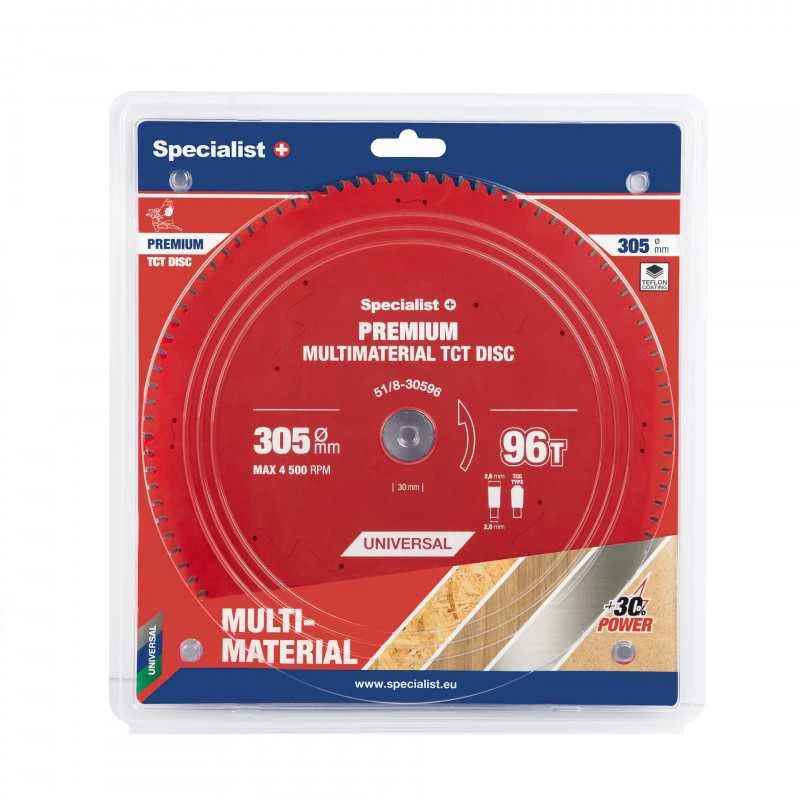 SPECIALIST+ pjovimo diskas Multimaterial 305x96Tx30mm