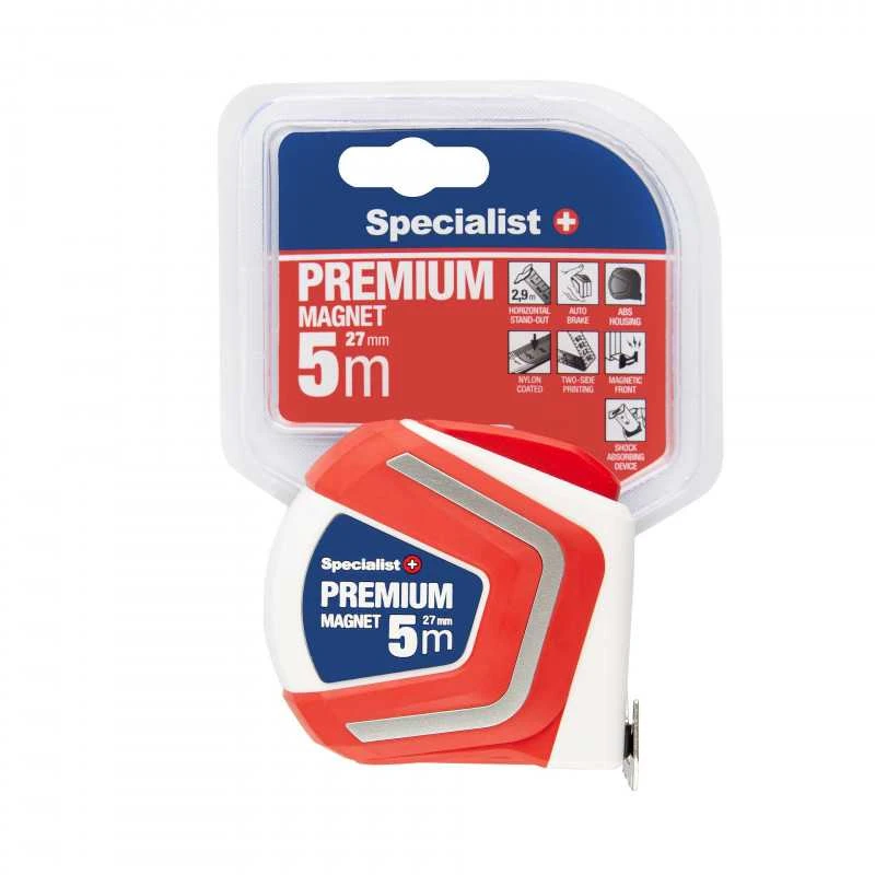 SPECIALIST+ ruletė PREMIUM 5 m, 27 mm