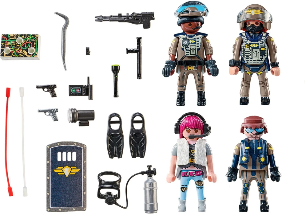 PLAYMOBIL CITY ACTION Specialiųjų pajėgų komanda 71146