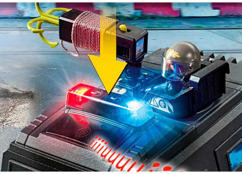 PLAYMOBIL CITY ACTION Specialiųjų pajėgų visureigis 71144