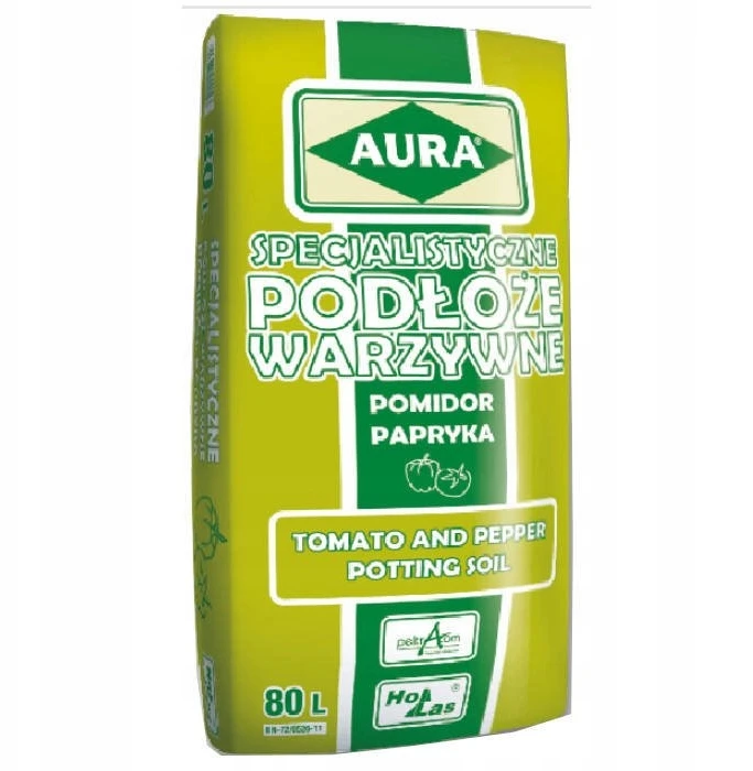 Specializuotas dirvožemio substratas pipirams, pomidorams, 80 l