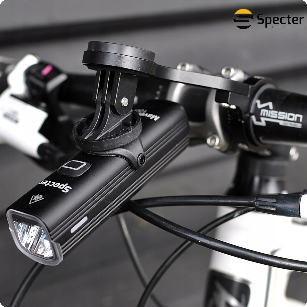 Specter DVIRAČIO PRIEKINIS LEMPAS Galingas 1000 lm USB C su Powerbank funkcija MAVERICK