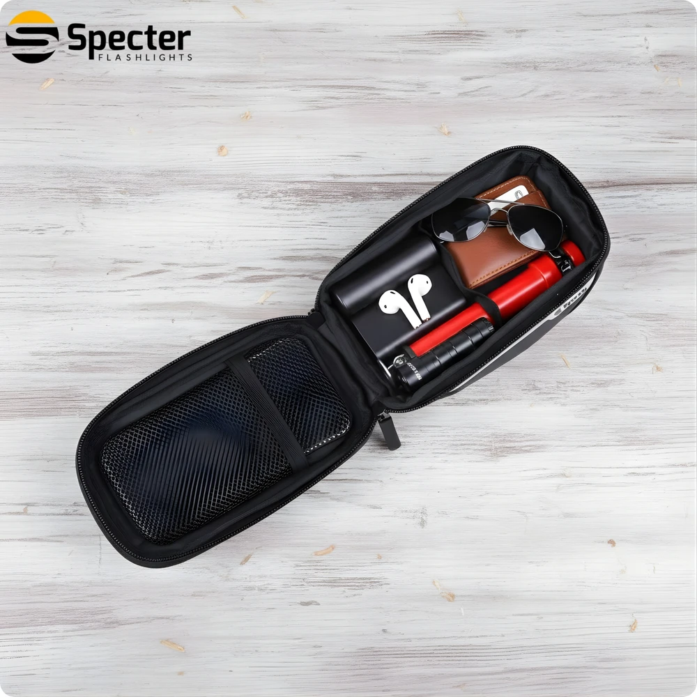 SPECTER FRAME DVIRAČIO KREPŠELIS su telefono laikikliu 15L atsparus vandeniui