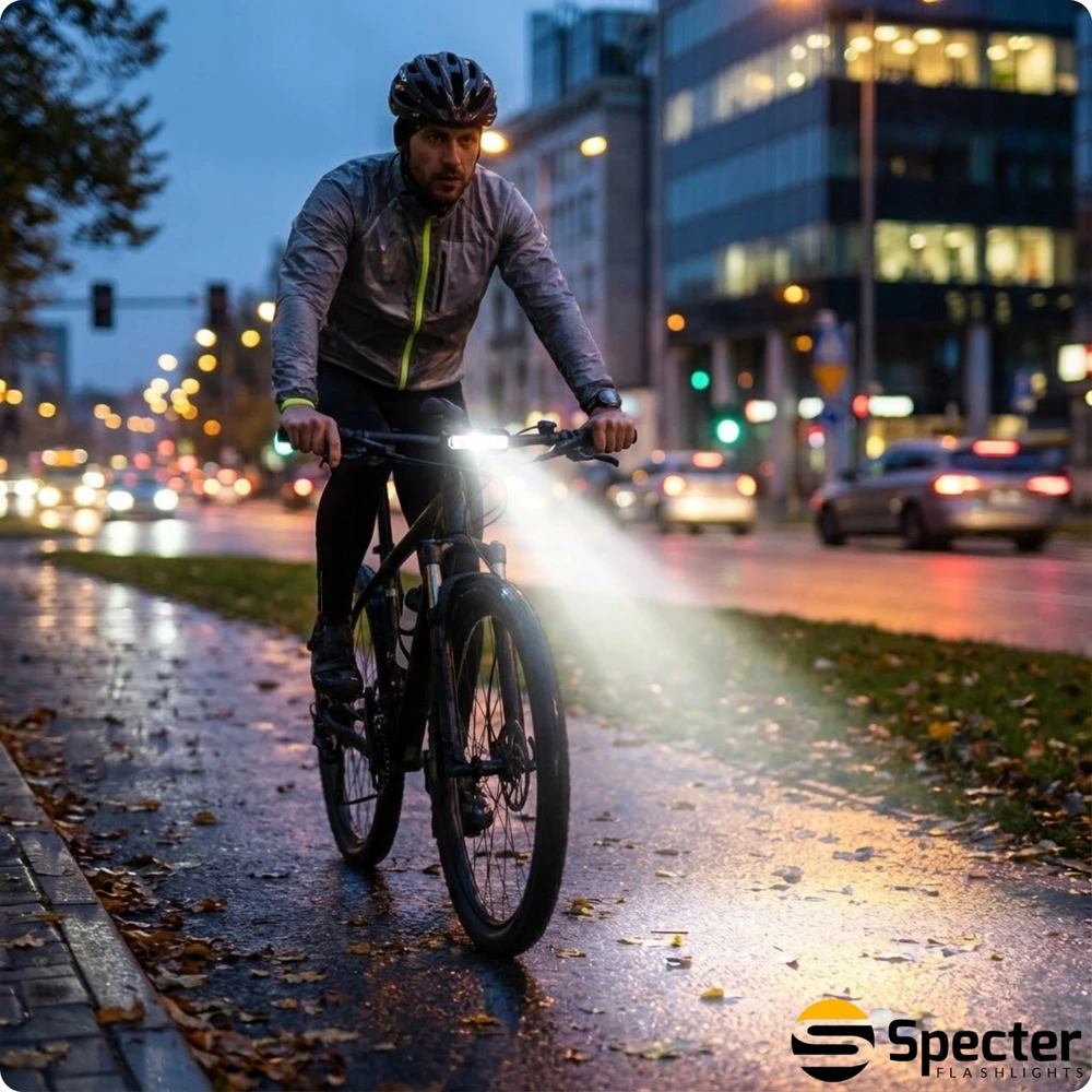 Specter LED PRIEKINIS DVIRAČIO LEMPAS 1200lm Strong Spectre 630 dviračio žibintai