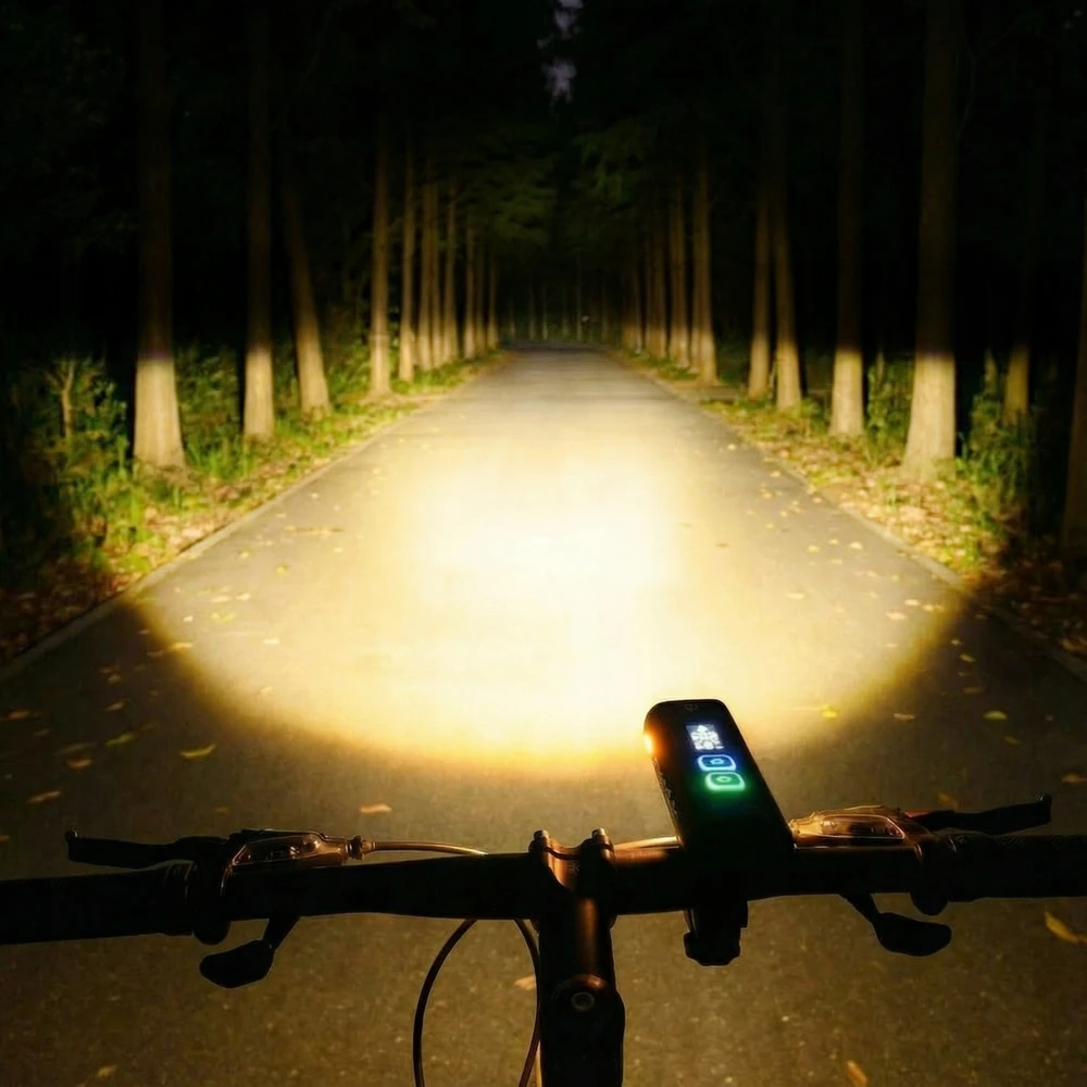 SPECTER LED PRIEKINIS DVIRAČIO LEMPAS 1600lm 5200mAh su powerbank funkcija