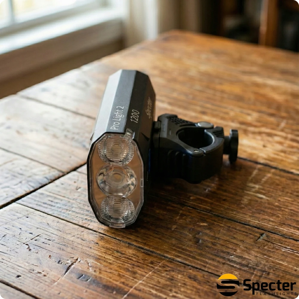 SPECTER PRO LIGHT 2 BIKE LAMP 1200LM POWERBANK IPX65 13 MODE