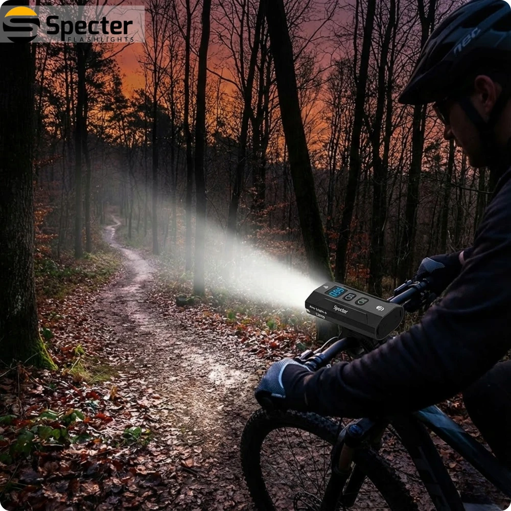 SPECTER PRO LIGHT 2 BIKE LAMP 1200LM POWERBANK IPX65 13 MODE