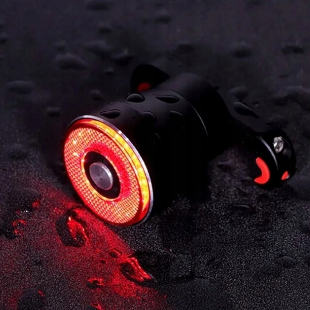 Specter Raudonas USB Smart STOP Smart įkraunamas dviračio žibintas