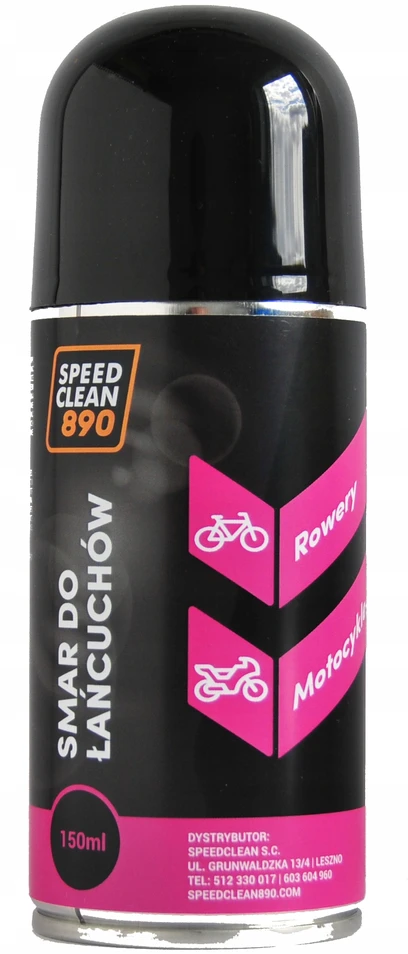 SPEEDCLEAN DVIRAČIO IR MOTOCIKLIO GRANDINĖS TEpalas 150 ml Aerozolyje