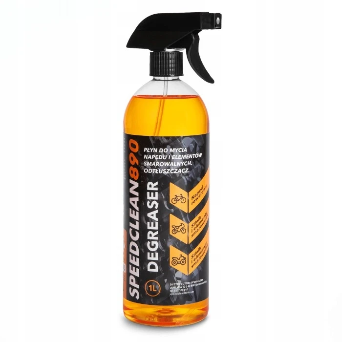 SPEEDCLEAN890 riebalų šalinimo priemonė 1L dviračių plovimo skystis