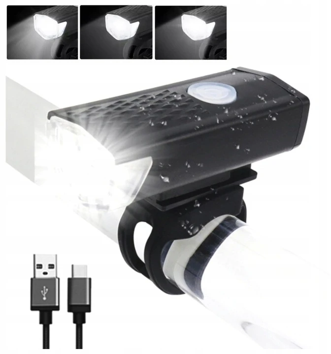 Spi 55 LED DVIRAČIO LEMPAS PRIEKIS + GALIS - AKUMULIATORIUS - ATSPIRUS VANDENIUI - RINKINYS - CE