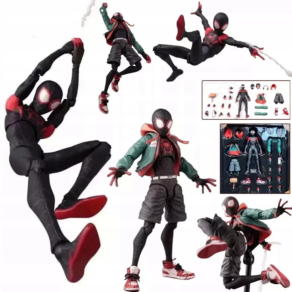 SPIDERMAN KOLEKTORIAUS FIGŪRA + PRIEDAI – SPIDERMAN MILES MORALES