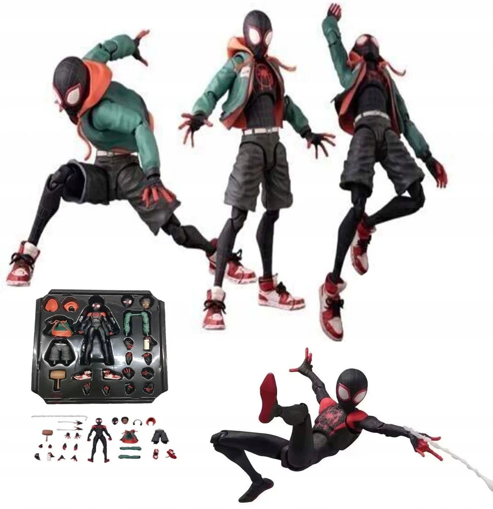 SPIDERMAN KOLEKTORIAUS FIGŪRA + PRIEDAI – SPIDERMAN MILES MORALES