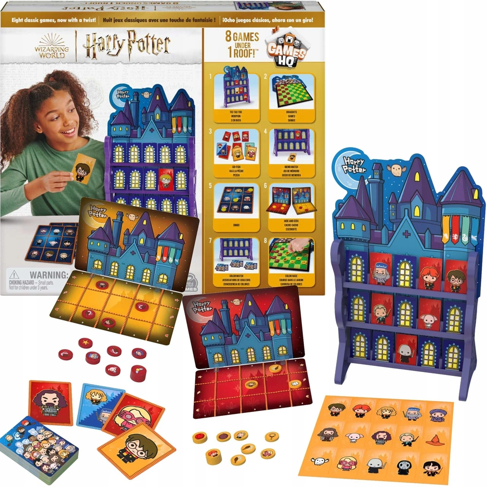 Spin Master HARRY POTTER 4D dėlionė „Hedviga“