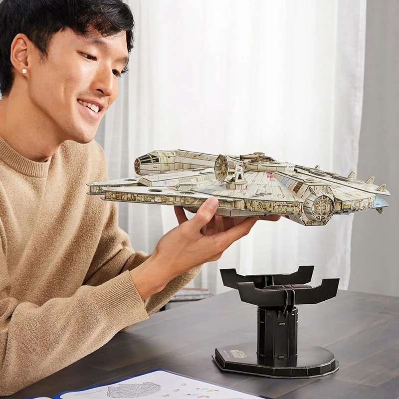 Spin Master STAR WARS 4D dėlionė „Žvaigždžių karai: Millennium Falcon“