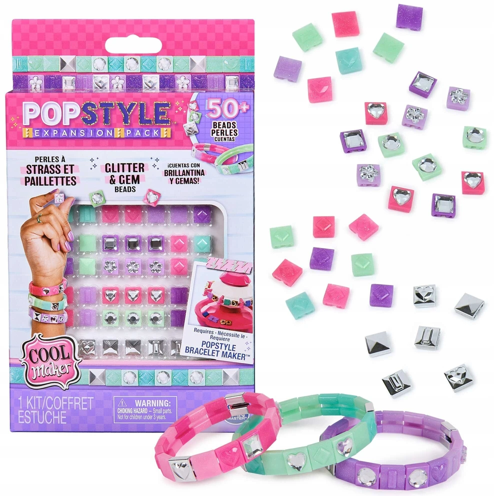 Spin Master COOL „PopStyle“ papildymas „Blizgučiai ir brangakmeniai“