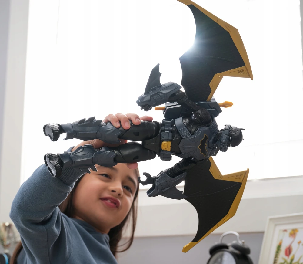 Spin Master Batman Betmenas - Nuotykiai Sparnų Ataka Betmenas 30 cm (6070532)