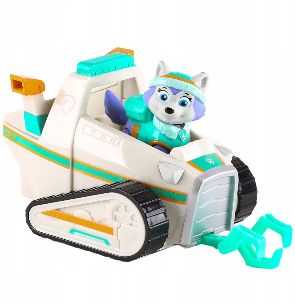 Spin Master EVEREST Snowcat gelbėjimo sniego motociklas + PAW PATROL figūrėlė – ribotas leidimas