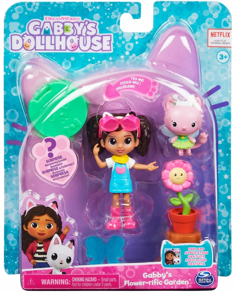 Figūrėlių rinkinys Spin Master Gabby's Dollhouse Flower-rific Garden