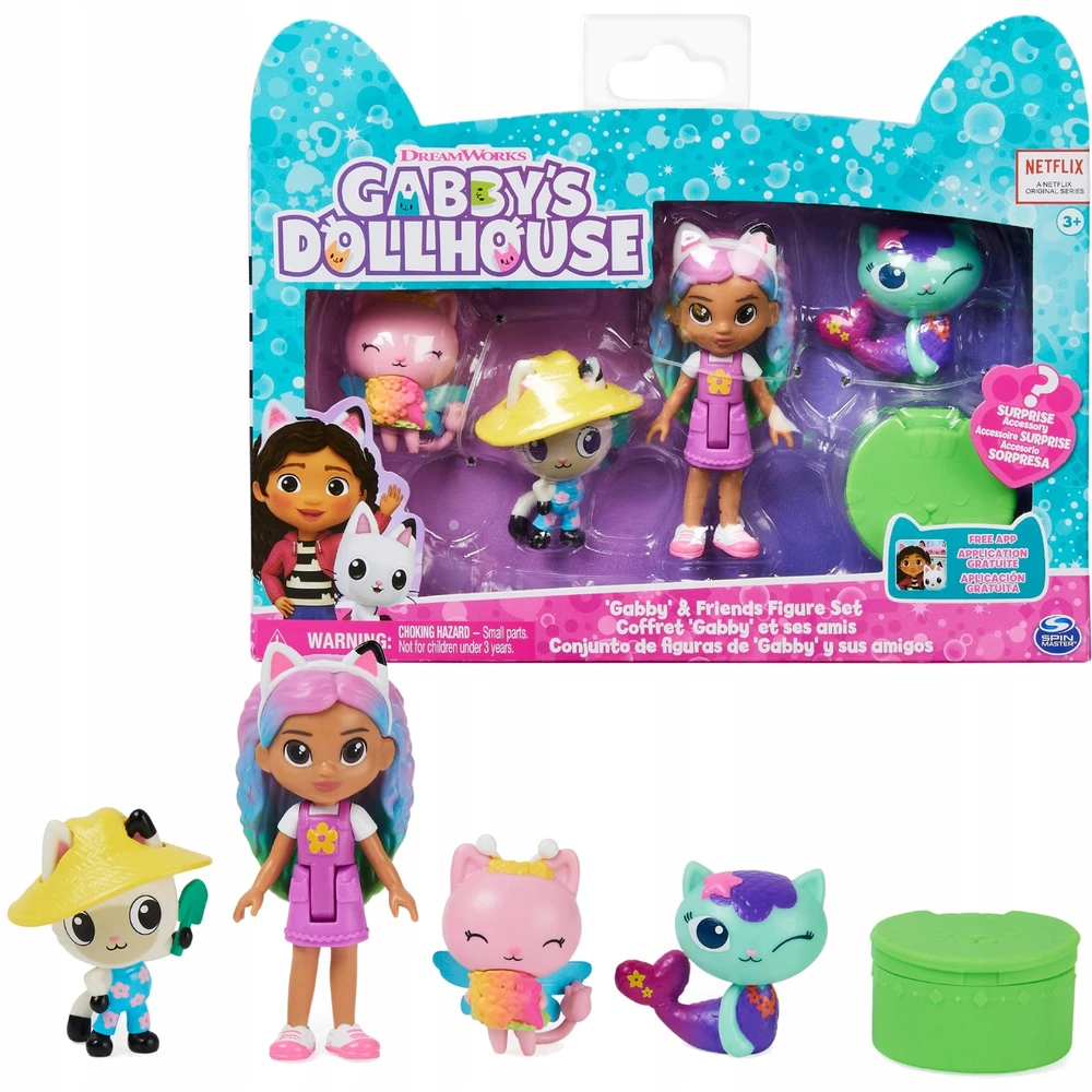 Spin Master Gabby's Dollhouse Friends figūrėlių rinkinys
