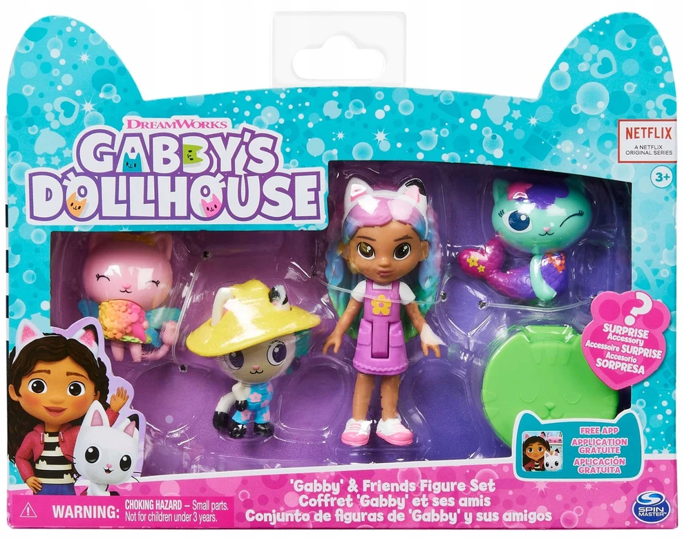 Spin Master Gabby's Dollhouse Friends figūrėlių rinkinys