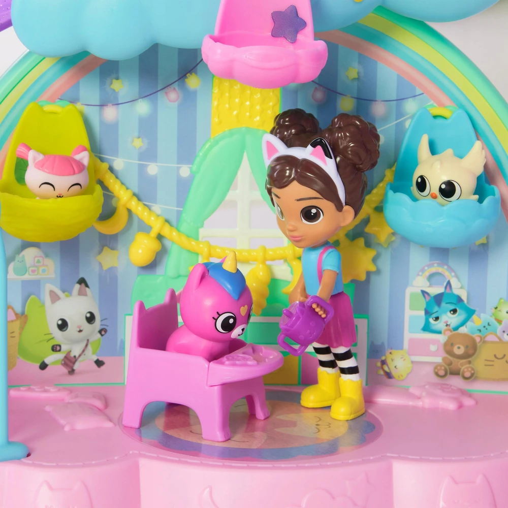 Spin Master GABI'S CAT HOUSE KATĖS PRIEŽIŪROS SKAIČIŲ RINKINYS 4 FIGURĖLIAI + PRIEDAI