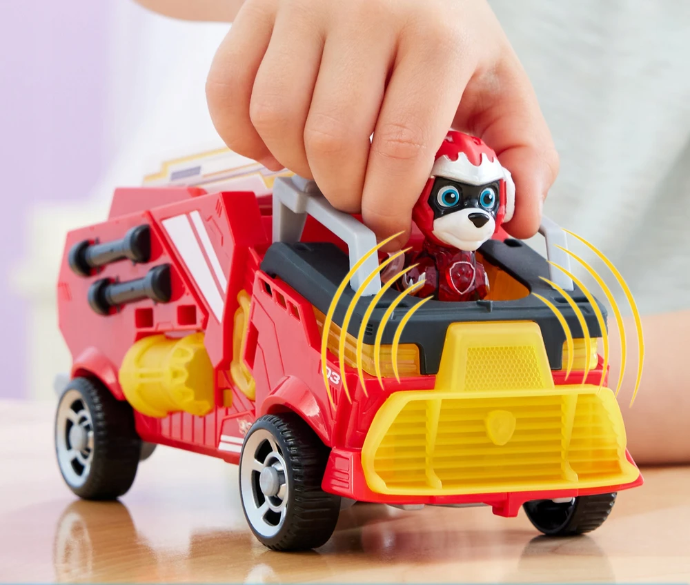 Spin Master PAW Patrol: The Mighty Movie Žaislinis automobilis su Marshall