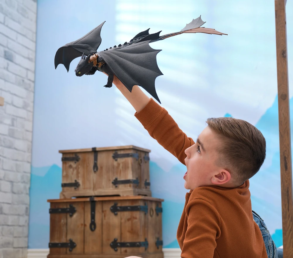 Spin Master DRAGONS Interaktyvus plazma šaudantis slibinas Nakties Įniršis