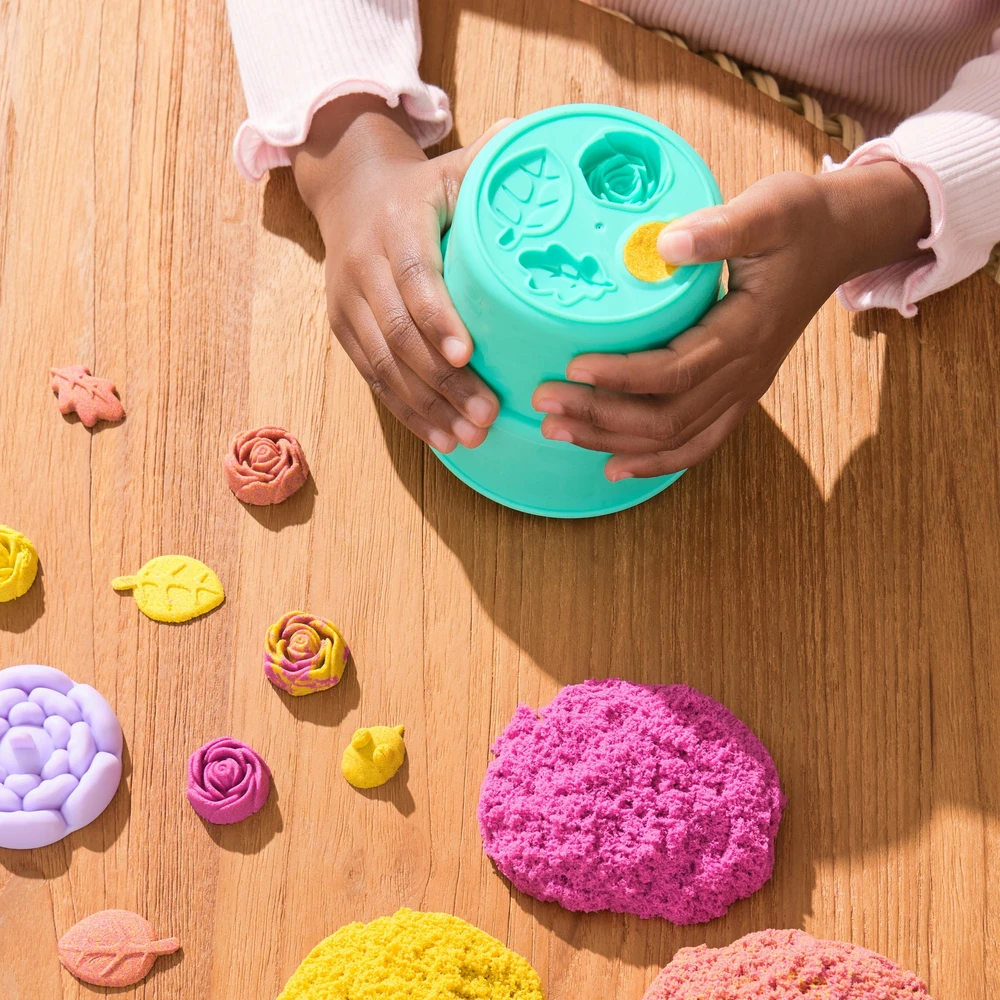 Spin Master KINETIC SAND Rinkinys „Gėlės“