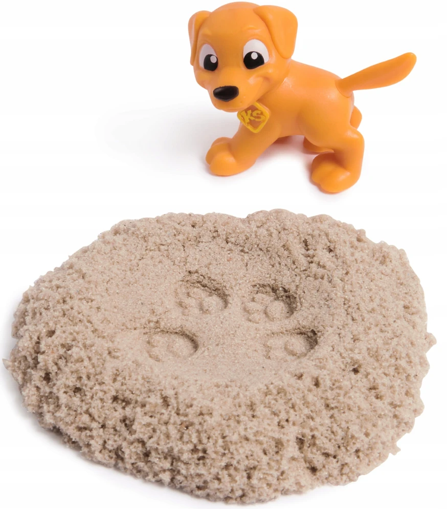 Spin Master KINETIC SAND LAGAMINAS ŠUNŲ PARKO RINKINYS + PRIEDAI