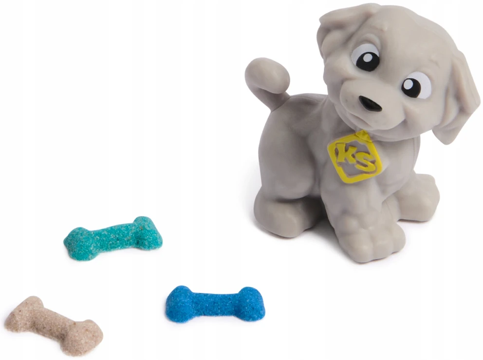 Spin Master KINETIC SAND LAGAMINAS ŠUNŲ PARKO RINKINYS + PRIEDAI