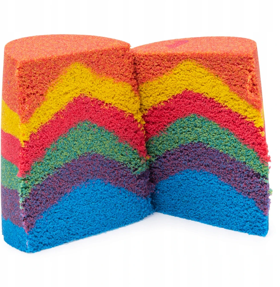 Spin Master Kinetinis smėlis Rinkinys Rainbow Tools 383g