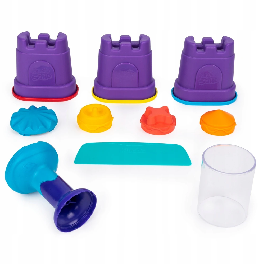 Spin Master Kinetinis smėlis Rinkinys Rainbow Tools 383g