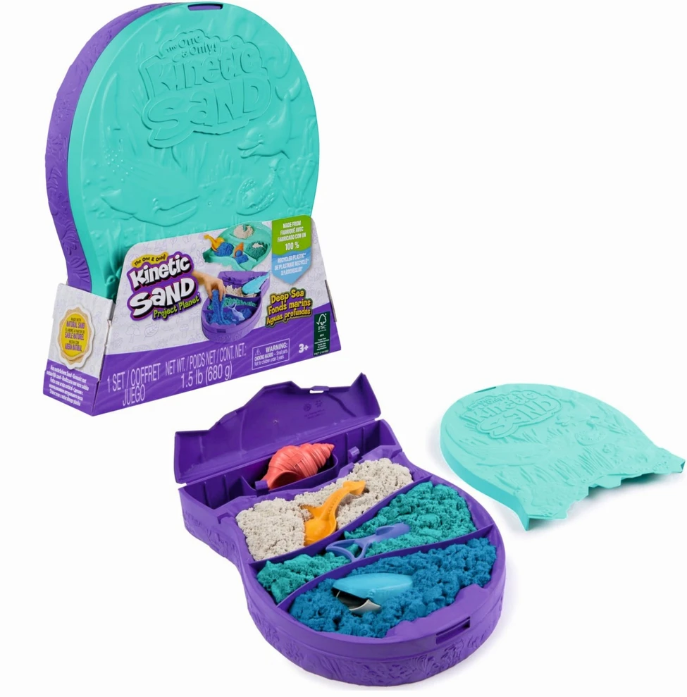 Spin Master Kinetinis smėlis Kinetic Sand Deep Sea Dive 6069782, 680 g