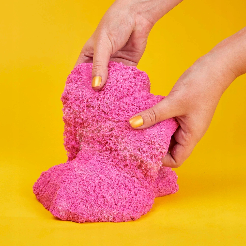 Spin Master Kinetic Sand Kinetinis smėlis – blizgantis smėlis – rožinis (6060800)