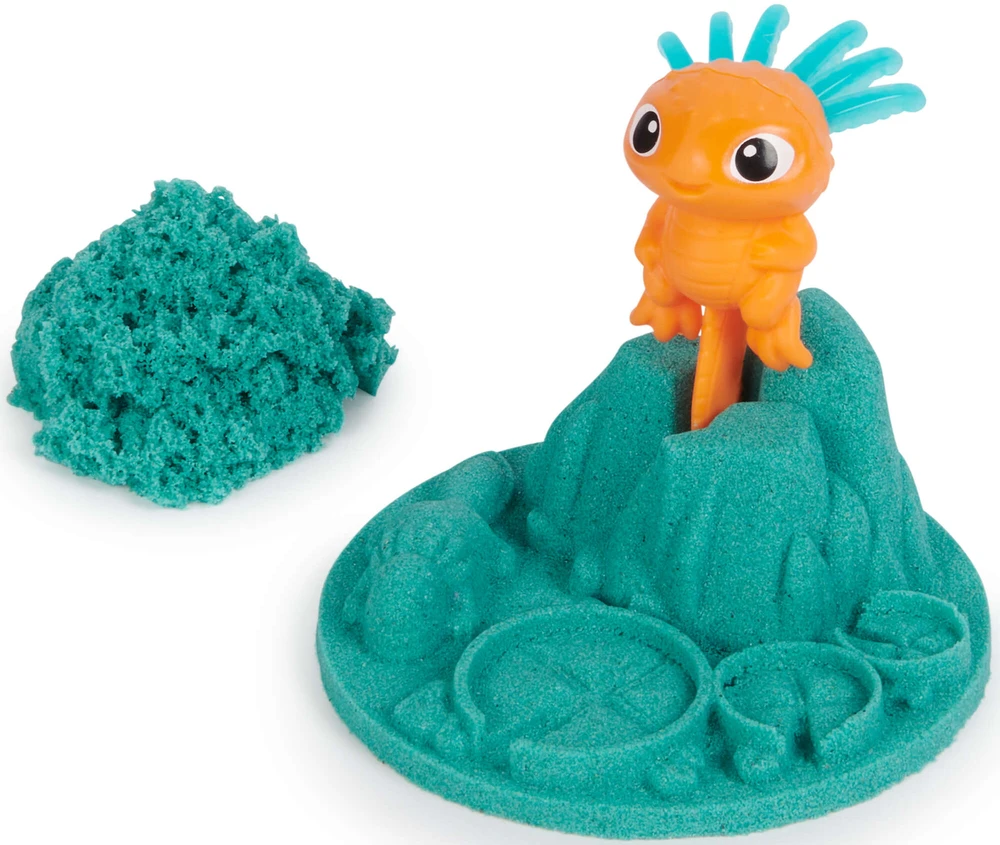 Spin Master KINETINIS SMĖLIS SIURPRISE LAUKINIAI CRITTERS NUSTATYTI SMĖLIO PELĖSIO FIGŪRĄ