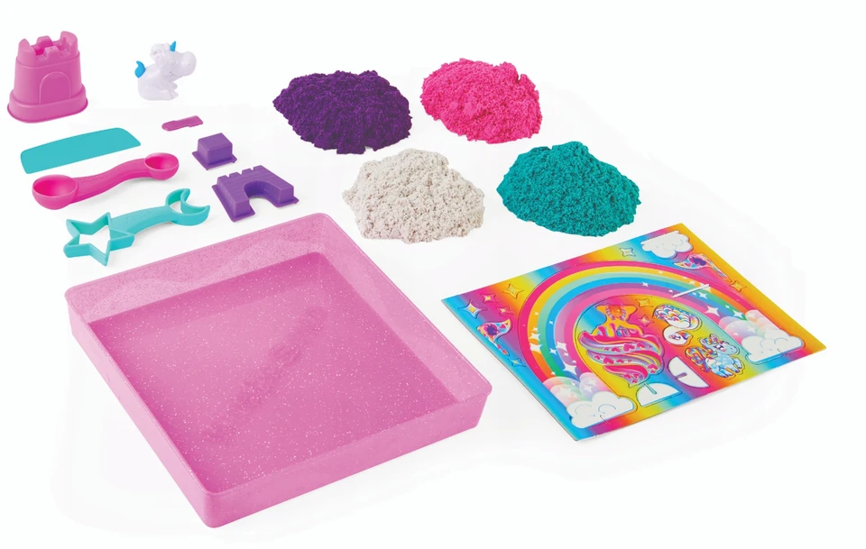 Spin Master KINETINIS SMĖLIS VIENRAGIS VIENRAGIS VIENRAGIS KARALYSTĖ GLOSSY 907G