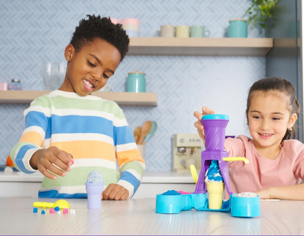 Spin Master KINETIC SAND Rinkinys „Ledainė“