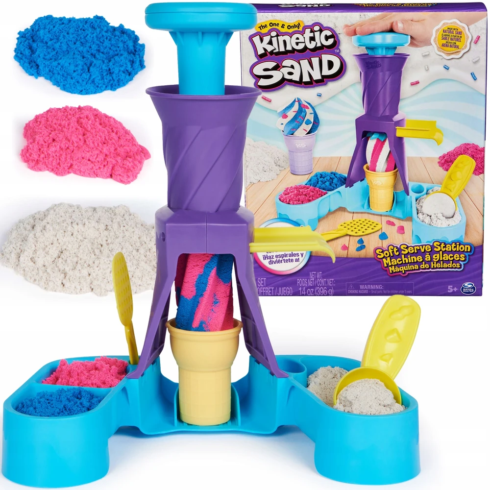 Spin Master KINETIC SAND Rinkinys „Ledainė“