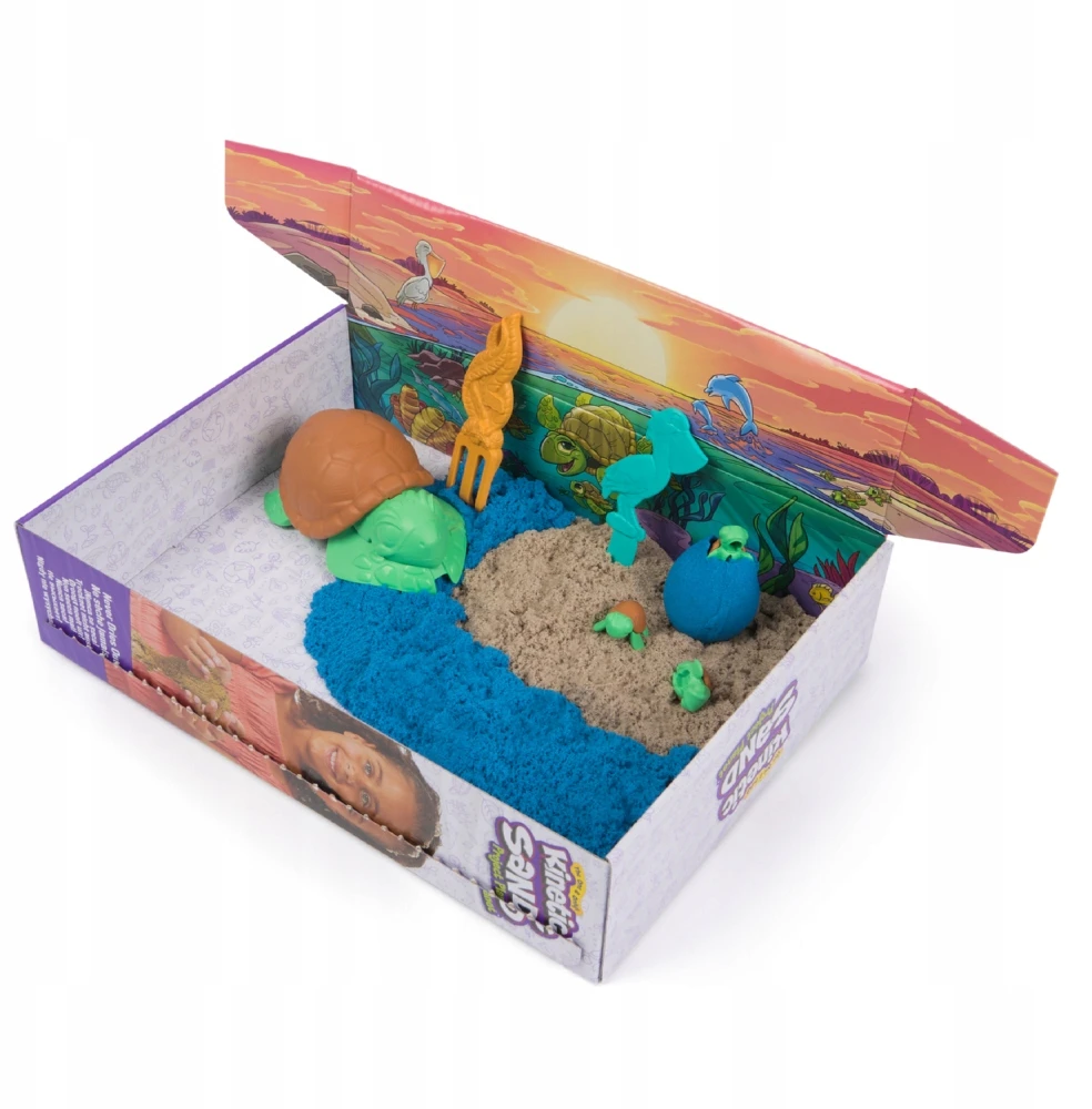 Spin Master KINETIC SAND vėžlių paplūdimio rinkinys, 6069781