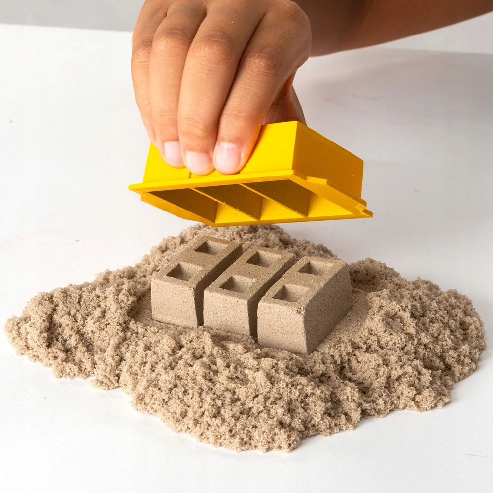 Spin Master Kinetic Sand Kinetinis smėlis – kasimo ir griovimo rinkinys (6044178)