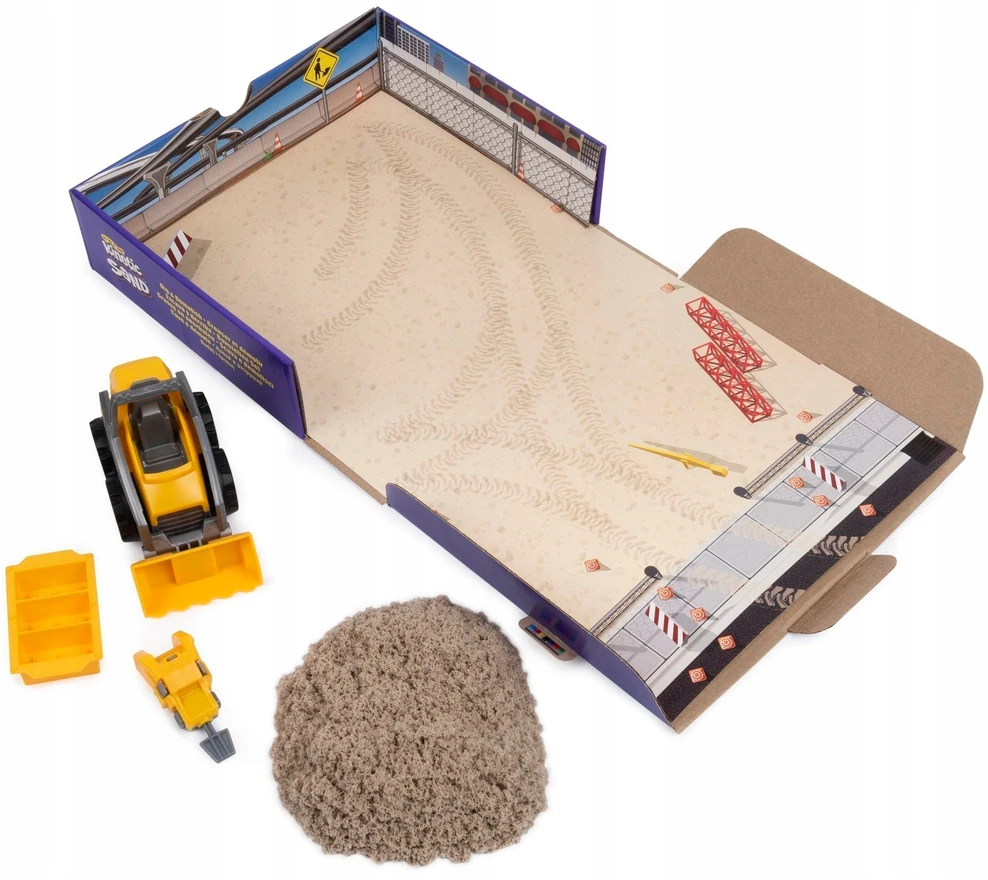 Spin Master Kinetic Sand Kinetinis smėlis – kasimo ir griovimo rinkinys (6044178)