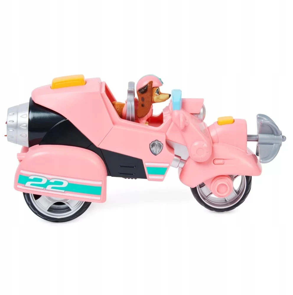Spin Master LETENA PATROLĖ FILMO KOMPLEKTAS TRANSPORTO PRIEMONĖS MOTOCIKLAS + LIBERTY DOG 3+ PAVEIKSLAS