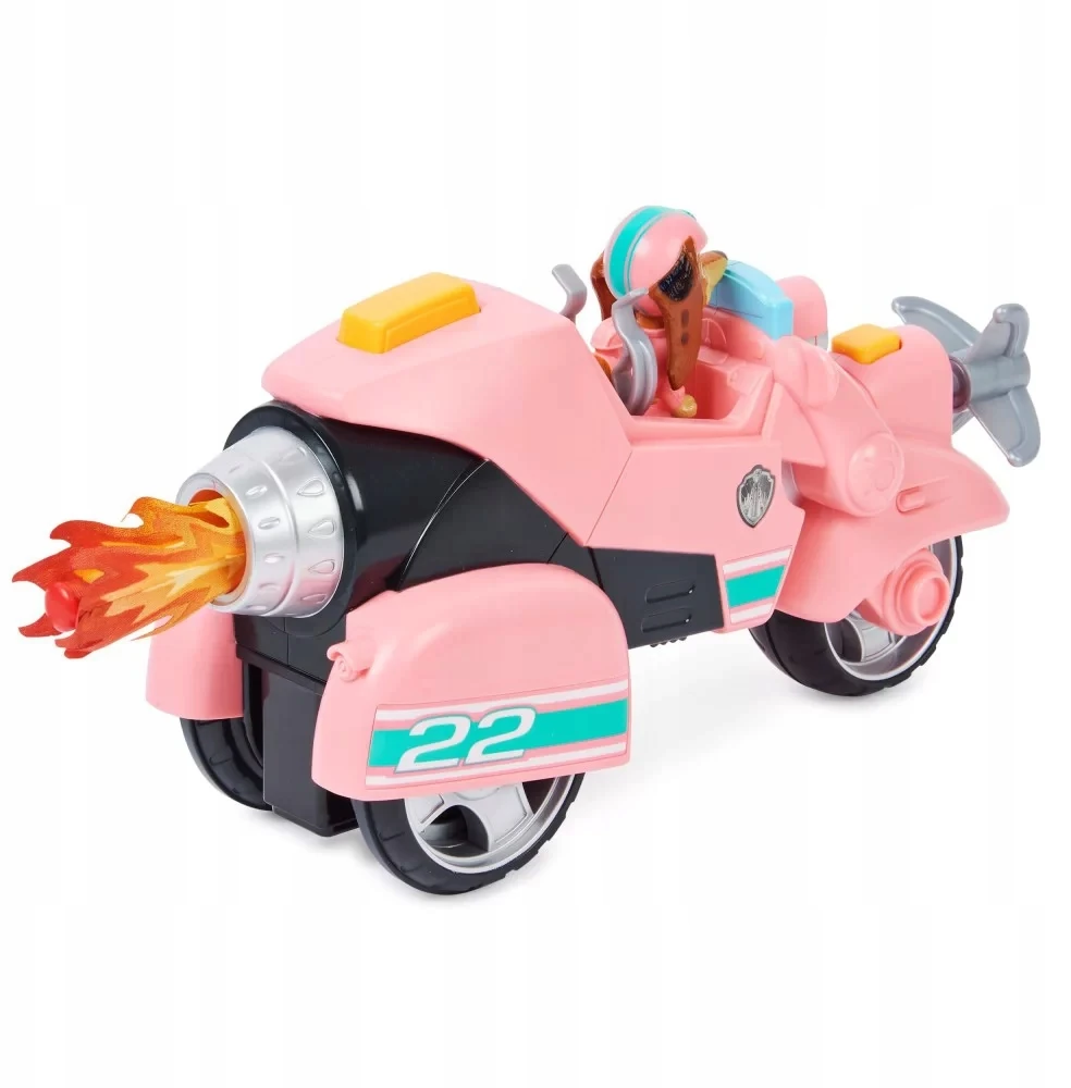 Spin Master LETENA PATROLĖ FILMO KOMPLEKTAS TRANSPORTO PRIEMONĖS MOTOCIKLAS + LIBERTY DOG 3+ PAVEIKSLAS