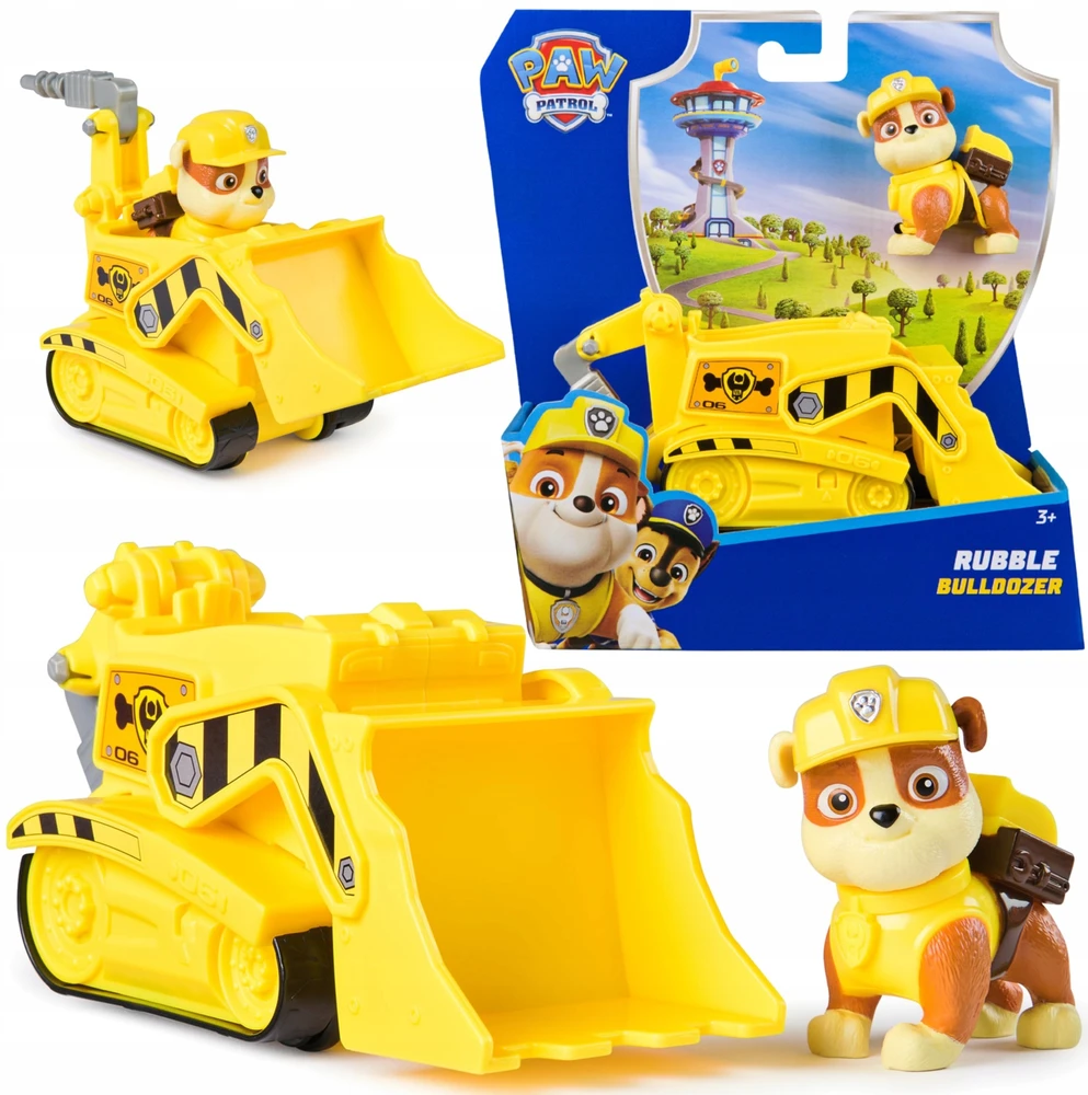 Spin Master PAW Patrol Basic Vehicle - Rubble žaislinė transporto priemonė