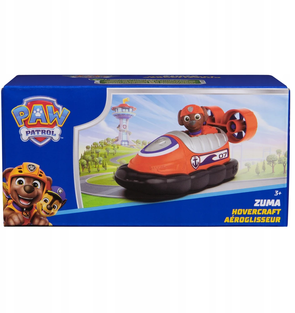 Spin Master LETENTA PATROL ZUMA TRANSPORTO PRIEMONĖS HOVER CRAFT + FIGŪRA