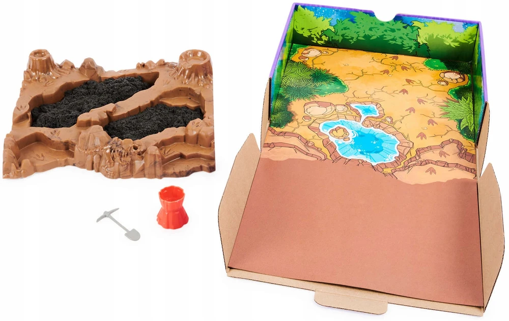Spin Master MAŽAS ARCHEOLOGAS DINOZAURŲ KASINIMO KINETINIS SMELIS 454 G