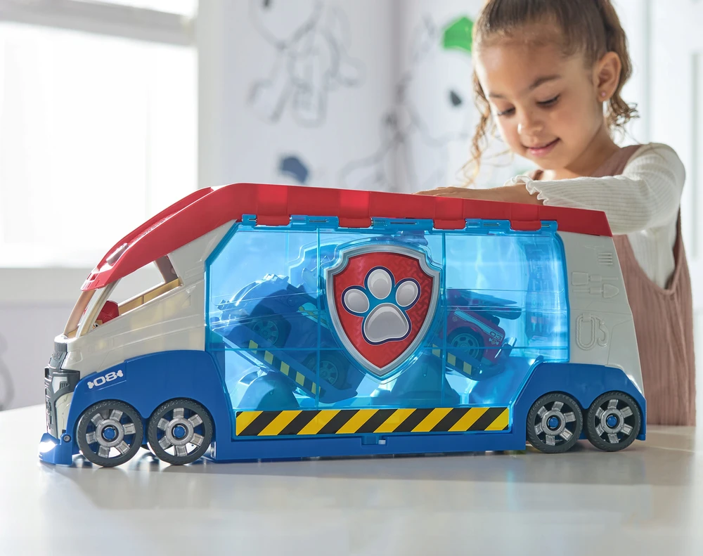Spin Master Paleidimo ir gelbėjimo sunkvežimis + keturkojis ir judanti Ryderio figūrėlė Paw Patrol Big Patrolman